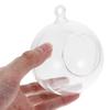 8 Pcs Decorative Hanging Ball DIY Christmas Tree Decorations Clear Ornaments Balls Electronic Delicate Decors Plastic
