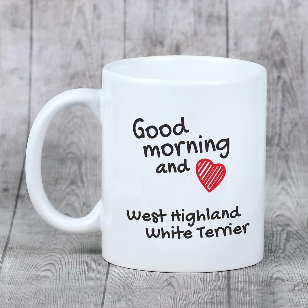 West Highland White Terrier, Westie, Westy - Cup with a Dog, Personalized Cup with a Print, a Classic Gift for Everyone from the Art-Dog Brand