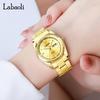 La Baoli LA421 Waterproof Quartz Steel Wristwatch for Couples