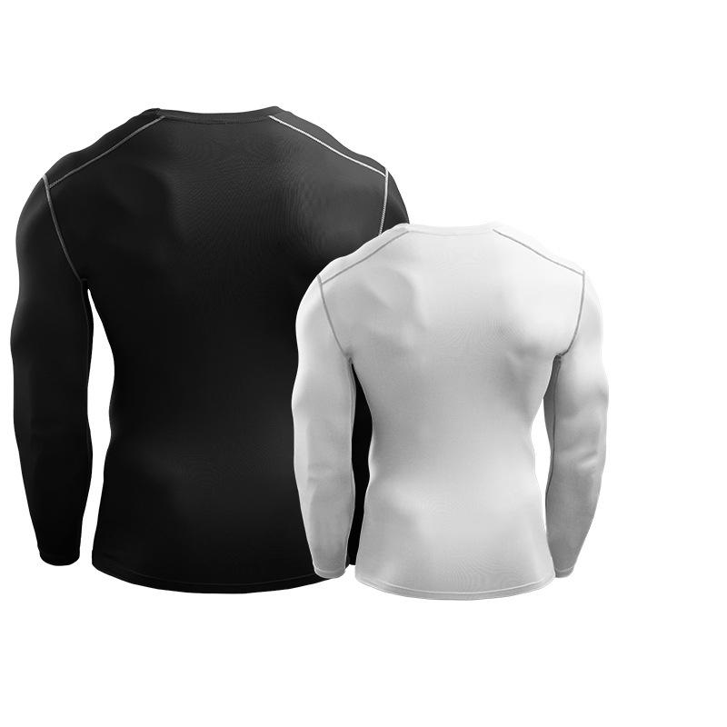 Men's Fitness Shirts Basketball Sportswear Running Yoga Long Sleeves T-shirt Bottoming Shirt Cycling Training Top S M L XL 2XL 3XL