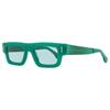 Retrosuperfuture Unisex Low Profile Sunglasses Colpo Francis Ajq Green 52mm Ajq