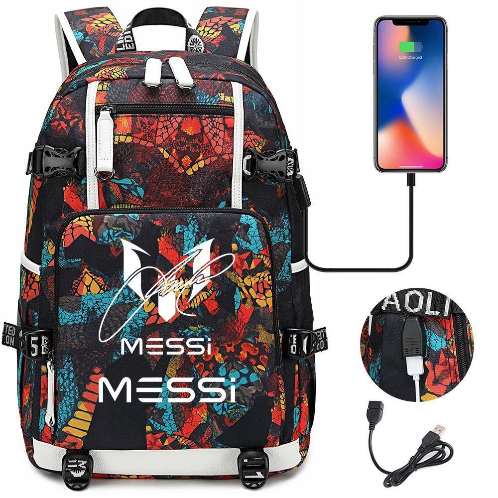 Large Capacity Schoolbag with Shoulder Strap; Student Three-piece Pencil Case Set