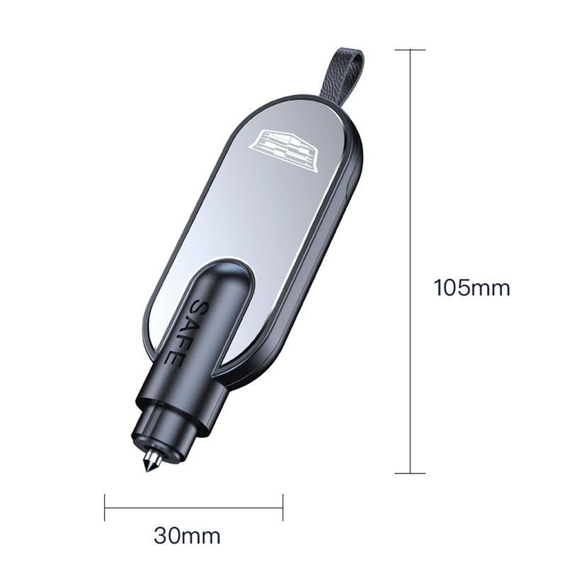 Marteau de sécurité pour voiture Brise-vitre d'urgence Coupe-ceinture de sécurité pour Cadillac ATS BLS CT6 CT4 SLS CTS ESCALADE STS XLR XT4 XT5