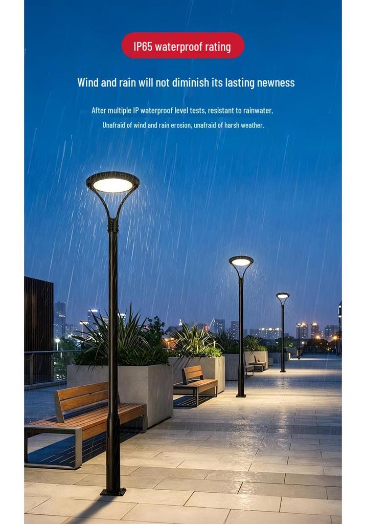 LED Waterproof Outdoor Street & Courtyard Lamp - 3 to 3.5 Meters