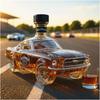 Decanter in Vetro Originale a Forma di Macchina per Whiskey Decanter Creativo 3D a Tema Auto (1 pezzo)