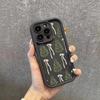 Phone Case For iPhone 17 Pro Max 16E 15 14 13 12 11  XS X XR 7 8 Plus Air  Joyful Christmas Tree Bow Design Shockproof Cover