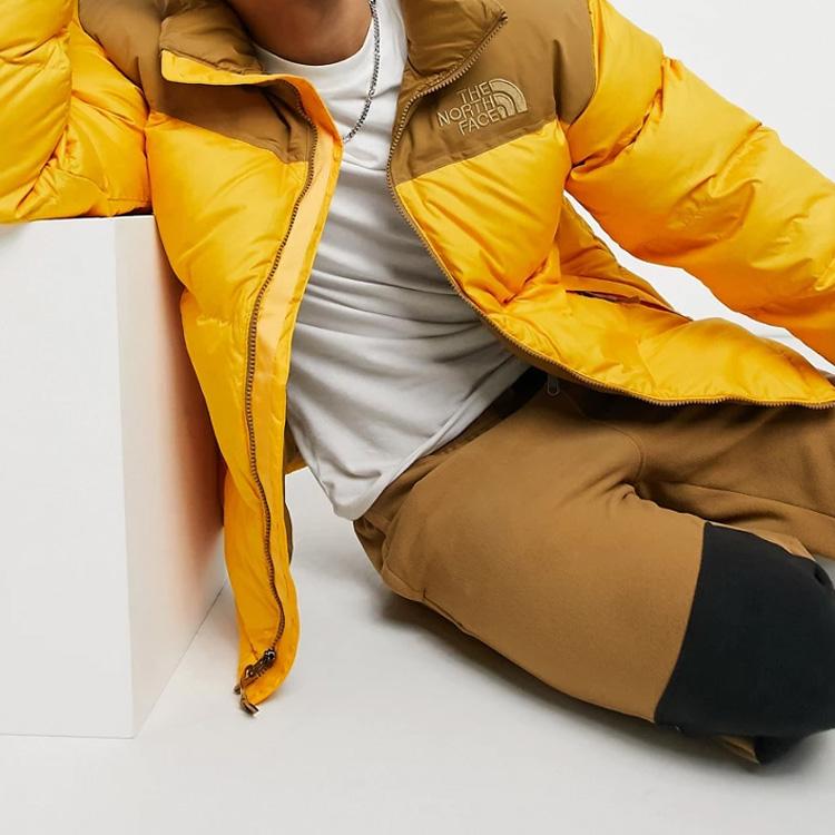 The North Face Nuptse Down Jacket Winter Men's Yellow NF0A3YRJ-TGF