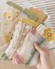 Crew Cute Floral Cotton Sizes Y Women's Socks, 5-Pair Set, Print, Odor-Resistant, Sweat-Wicking, Medium-Thick Socks, Breathable, Stylish, 22-25cm,