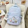 School Bag New High-value College Style Fresh and Sweet Backpack Junior High School Students Lightweight Travel Backpack