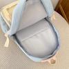 School bag 2025 new ins cute college style versatile high value large capacity multi-compartment school bag sweet backpack