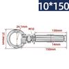 304 Stainless Steel Expansion Bolts With Eye Screws For Wall Anchors 50 150mm Lengths Waterproof And Rust Proof Design