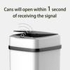 Smart Sensor Trash Can Automatic Non-contact Sensor Dustbins for Bathroom Toilet Kitchen Waterproof Bin with Lid Waste Bins
