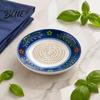 Non Electric Cheese Grater Ceramic Garlic Ginger Grater 2-in-1 Manual Shredder Plate for Kitchen Cooking Flat Grinding Base Easy-Clean Tool