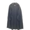 BLENHEIM U238-017 Black shawl collar long light coat coat XS blackUsed