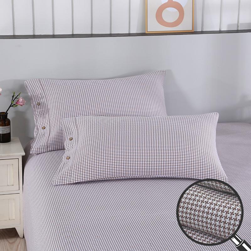 Pair of Thickened Pure Cotton Pillowcases, 48cm X 74cm - 2024 New Style