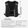 Reflective Reflective Running Vest Pack 2L Water Chest Pack  Outdoor Activities