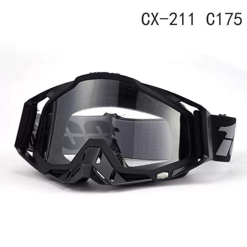 Fully Enclosed Goggles, Motorcycle Goggles, Men's Anti-Dust, Anti-Fog Ski Goggles, Off-Road Windproof Goggles, Outdoor Riding Goggles