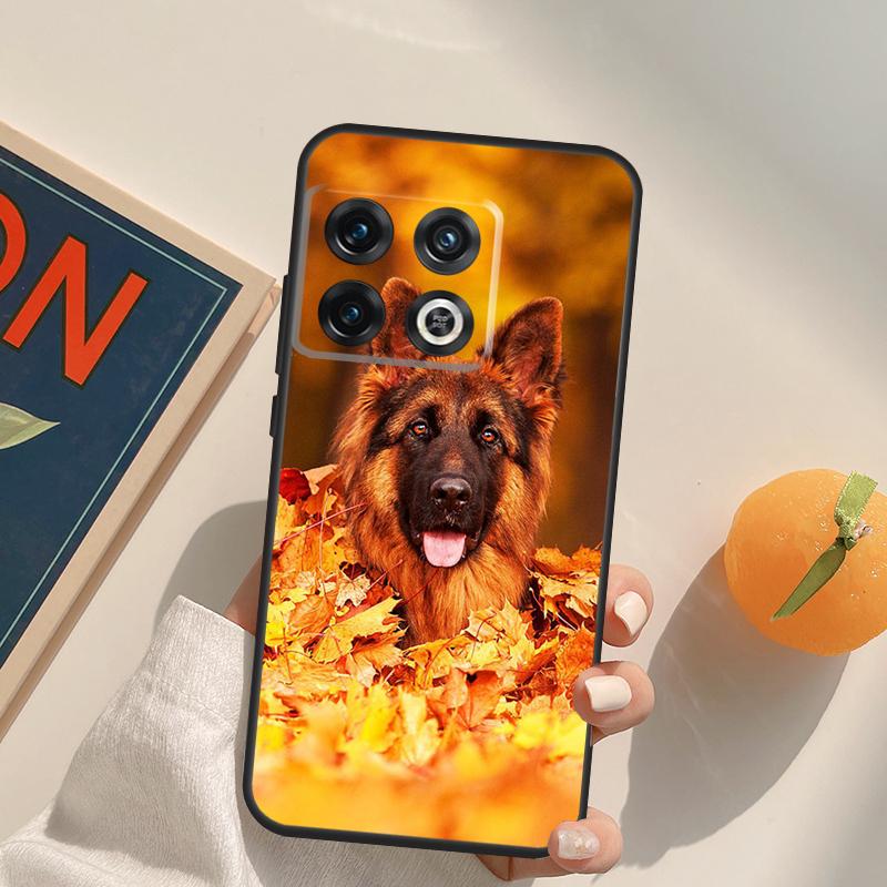 German Shepherd Dog Case For OnePlus 12R 13R 13T 10R 15 13 12 11 10T 8T Nord CE 4 3 2 Lite N20 N30 Nord 5 Cover