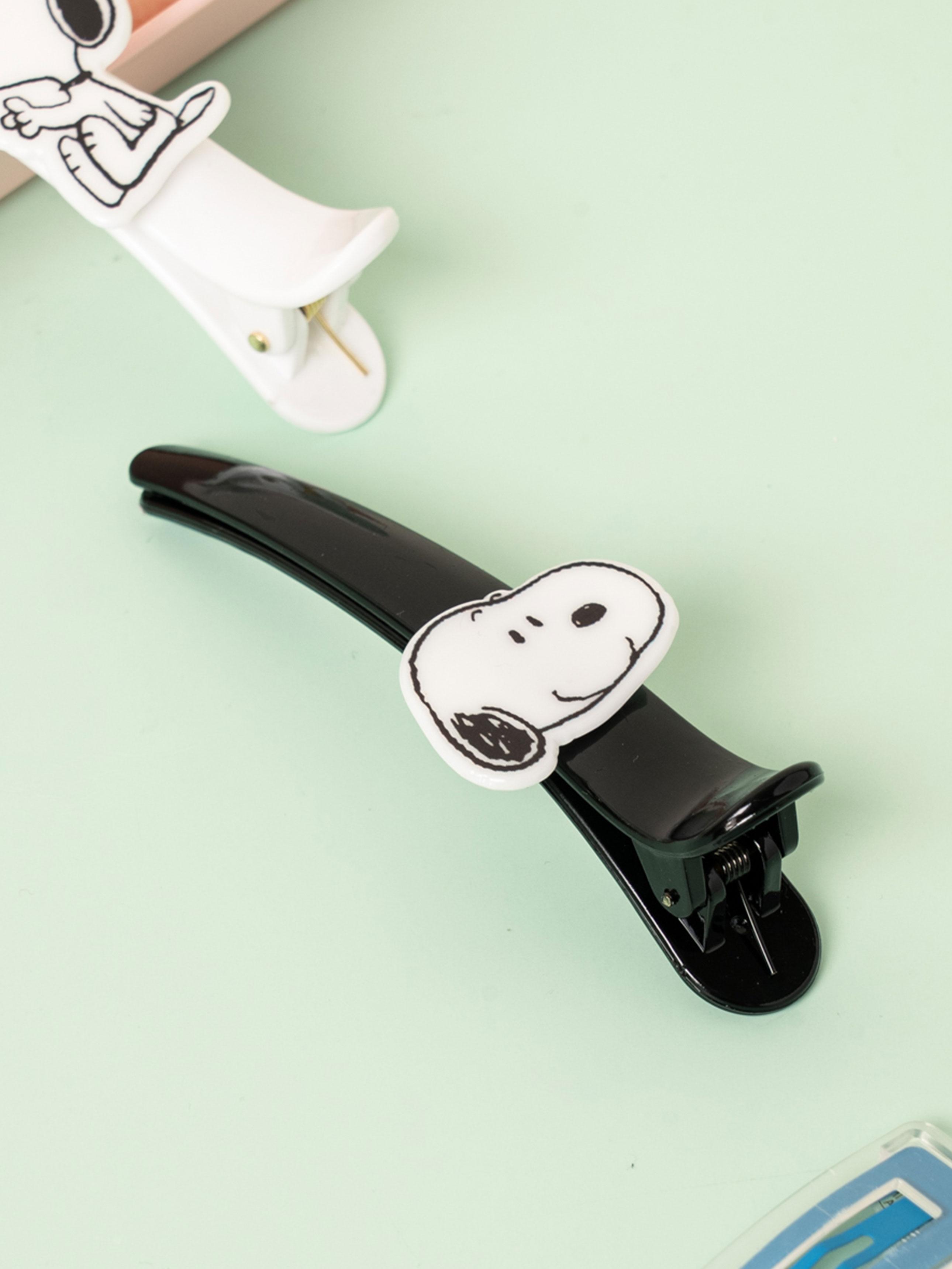 Peanuts Snoopy Long Hair Clip for Face Washing & Skincare 1ea