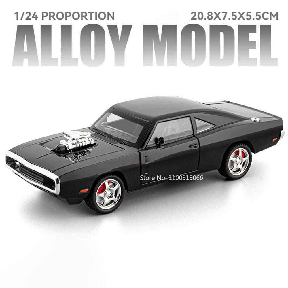 1:24 Alloy Charger GTR SKYLINE Cars Models Diecast Toys Wheel Pull Back Miniature Car with Light Music Vehicles Collectible Item