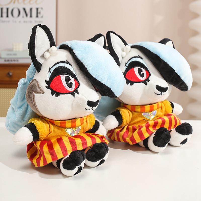 Peluche Bambola Boss Lupo Cattivo Femmina Merch Helluva Boss Morbido Carino 30cm