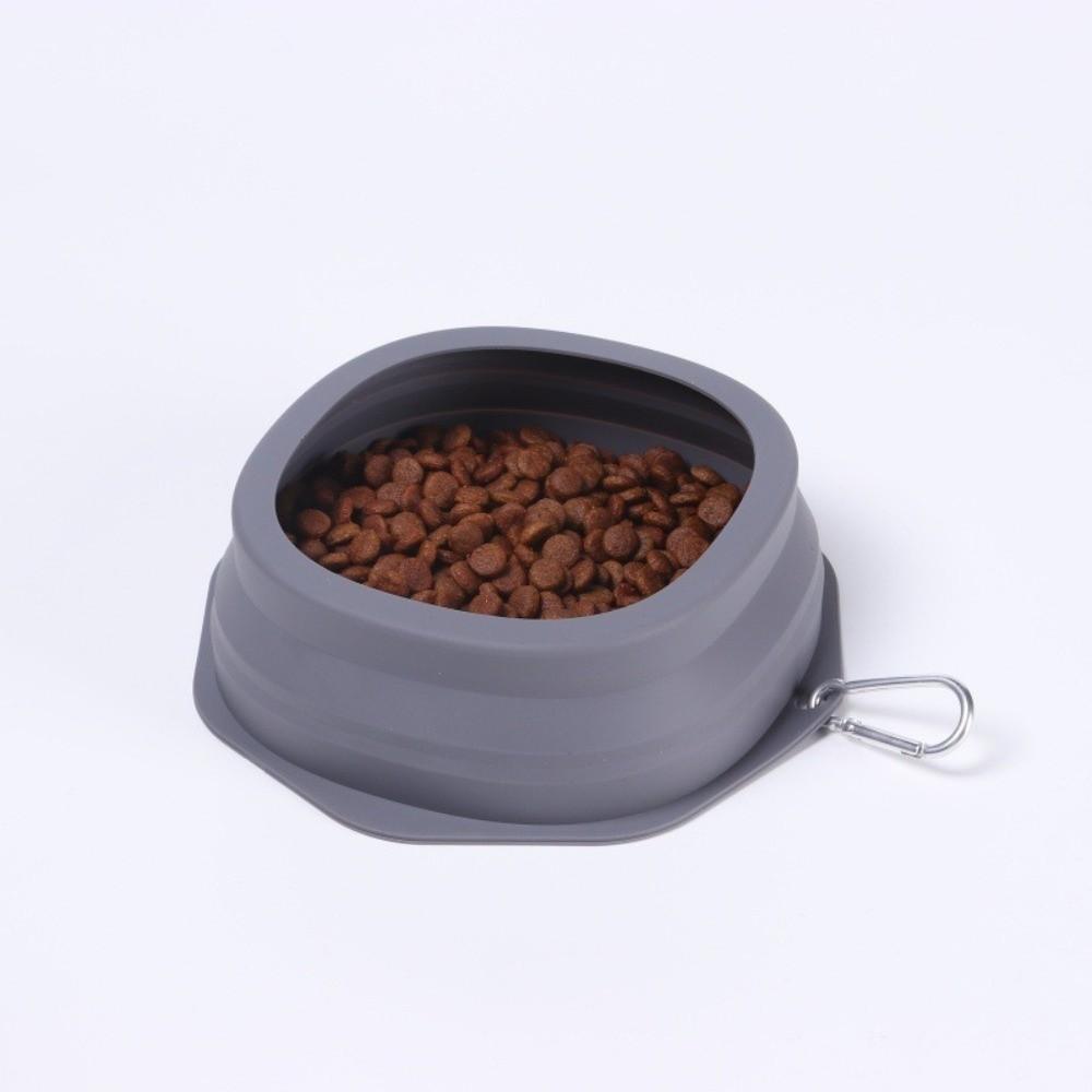 Prevent Overflow Silicone Pet Bowl Hanging Pet Food Dish Pet Water Bowl  Pet Feeding Supplies