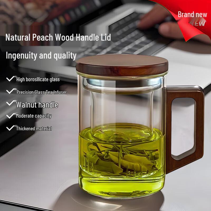 New Chinese Style High Borosilicate Glass Tea Cup Set