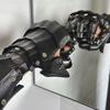 Impression 3D Armure de Bras Mécanique Multifonctionnelle Gants Longs en Plastique Techwear Vintage Médiéval Armure de Main Costume Cosplay