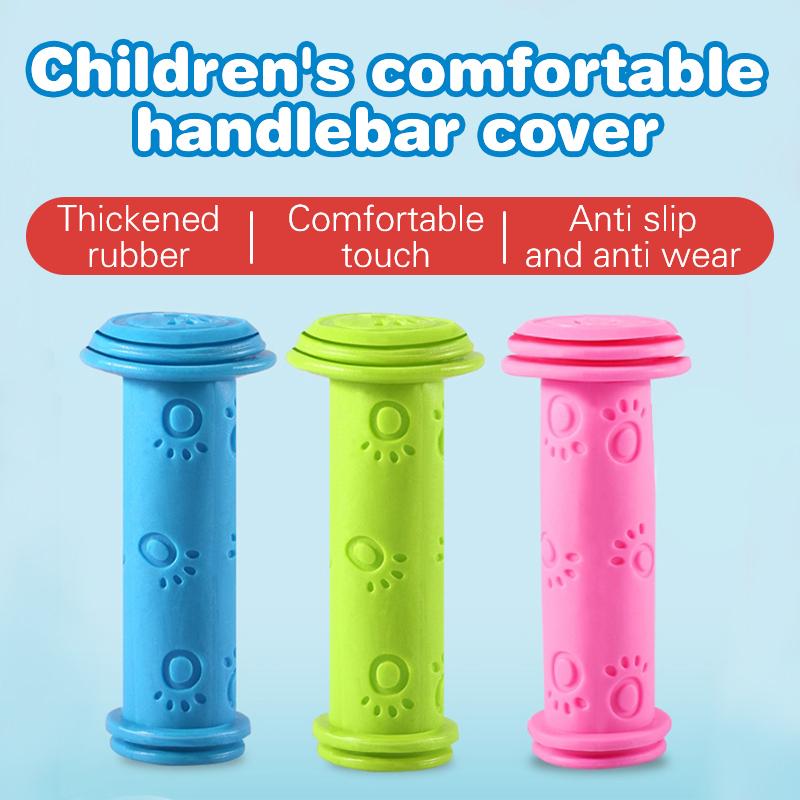 Rękaw na rączkę roweru dziecięcego, antypoślizgowy miękki uchwyt gumowy, akcesoria do uchwytów, sprzęt rowerowy
