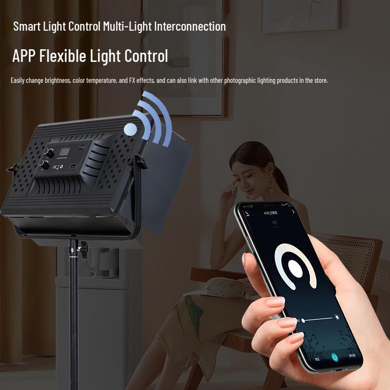 LED Square Fill Light for Indoor Mobile Photography and Streaming