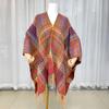 Colorful Tassel Ethnic Shawl: Versatile Yunnan Travel Wrap for Women