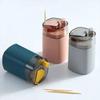 New Toothpick Storage Box Living Room Dining Room Automatic Pop-up Toothpick Box Household Push Toothpick Holder Dispenser