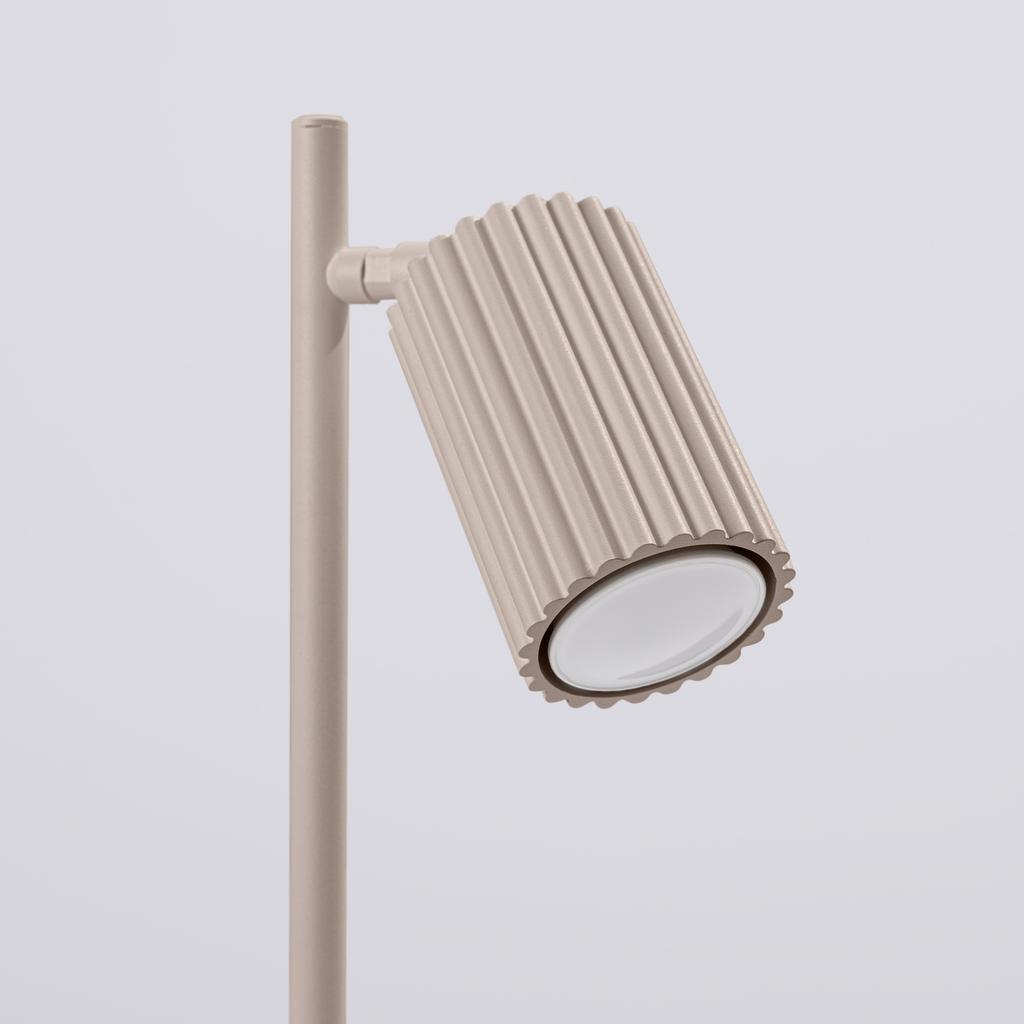 Lampa Biurkowa Karbon 1 Gu10 Taupe Alu Sollux Sl.1770