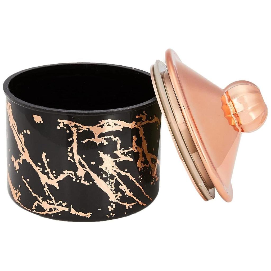 Air-Tight Dry Fruit Container Tray Set With Lid & Serving Tray, Airtight Plastic Storage Container Set 500 Ml | Set of 4, Black