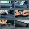 4PCS Car Door Pin Lock Knob Pull Pins Cover For Mitsubishi Ralliart ASX Galant Mirage L200 EVO Xpander Pajero