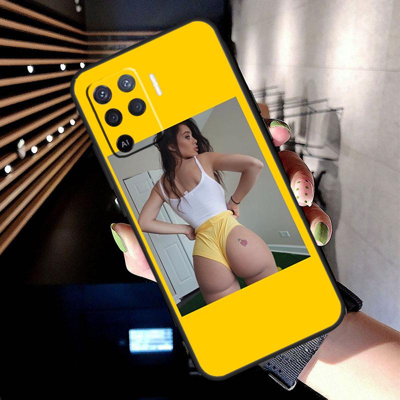 Lana Rhoades Case For Oppo A74 A54 A94 A80 A60 A40 A18 A38 A58 A78 A98 A96 A76 A16 A15 A17 A57 A77 A5 Pro