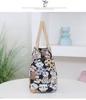 Cat Print Canvas Tote: Portable Lunch, Picnic & Work Bag