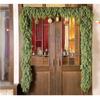 Artificial Christmas Pine Wreath Plastic Pine Needles Rattan Fake Plants Christmas Hanging Ornament Xmas Fireplace Decoration