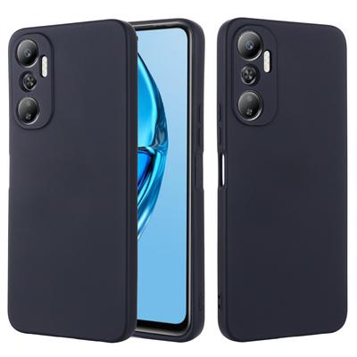 Handyhülle mit Umhängeband für Infinix Hot 20 4G, Kratzfeste Weiche Auskleidung Flüssigsilikon Schutzhülle mit Umhängeband
