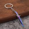 Mini Melee Reaver Keychain Game Peripheral Key Ring Pendant For Men Creative Dagger Model Car Key Ring Jewelry Fans Gifts