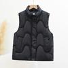 New Vest Women's Short Down Cotton Vest Loose Student Autumn and Winter Vest Jacket