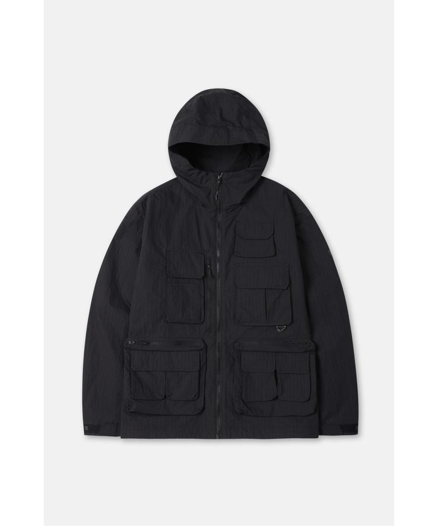 Kolon Sport Men'S Out-Pocket Hooded Jacket Tljjm26551Blk