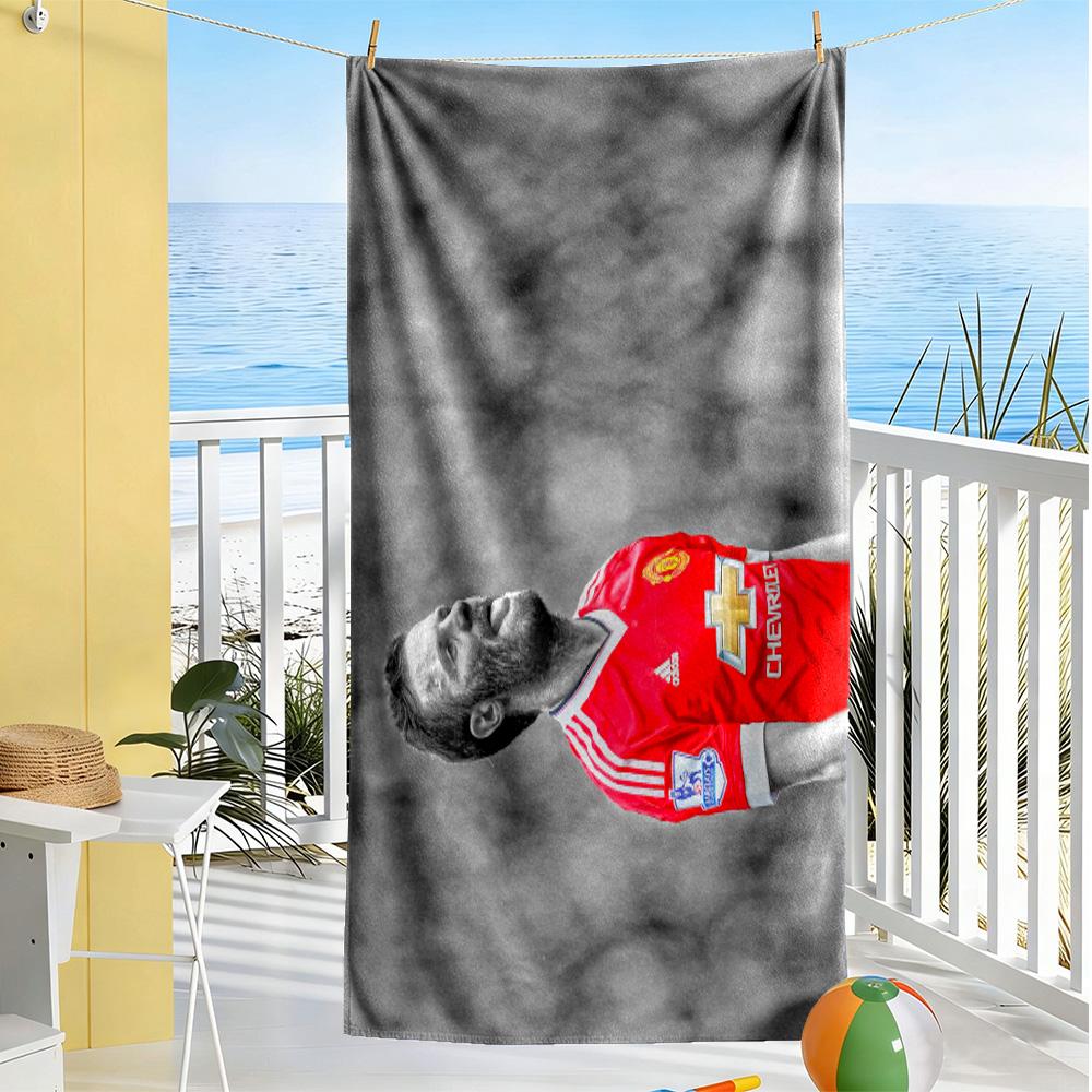 Manchester Celebration Beach Towel Super Soft Microfiber Quickdry Fabric Comfortable Lightweight
