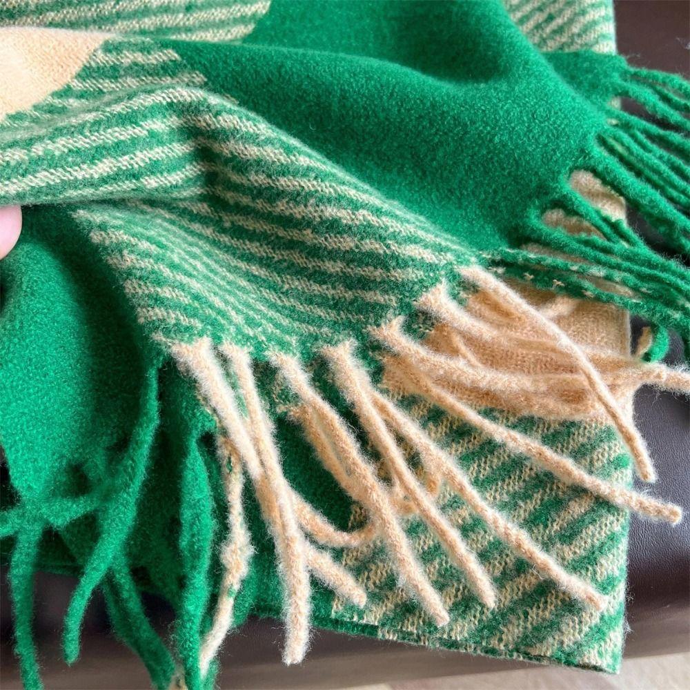 Keep Warm Women Shawl Wraps Luxury Tassel Scarf Fashion Warm Scarf Winter Outdoor