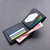 Thin Men's Short Wallet Soft Male Coin Pocket Portable Card Wallet Travel