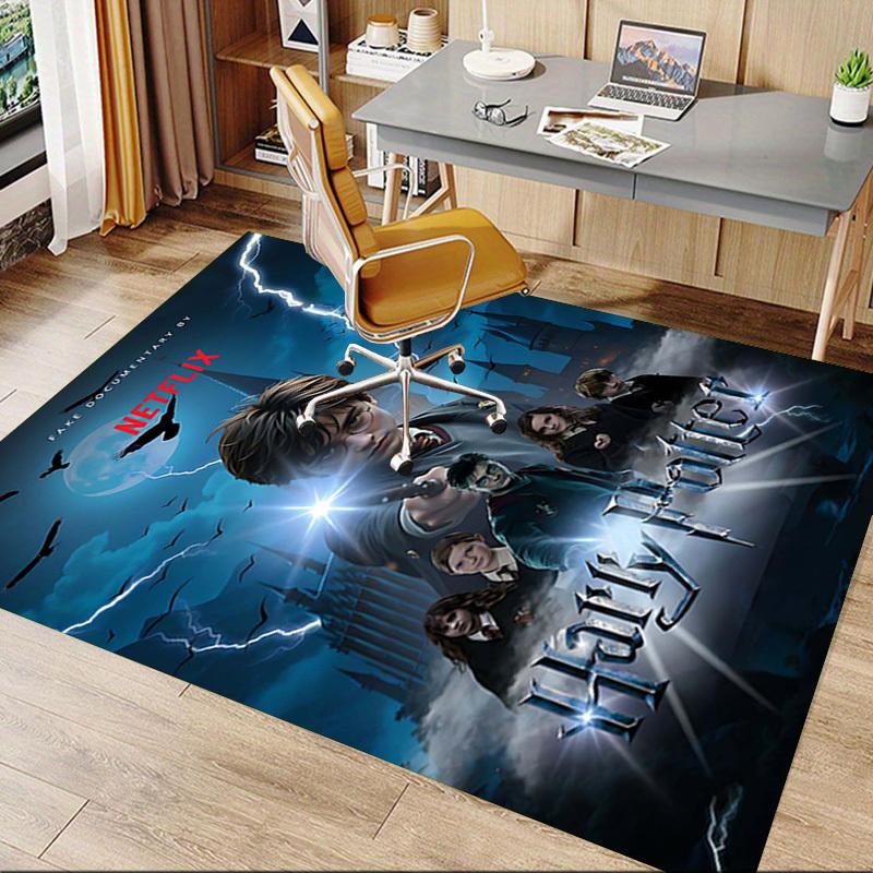 1PC Harry Potter Extra Large Non-Slip Floor carpet, Office, family, bedroom, Studio - Large Area Rug Indoor Rugs1161A