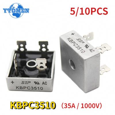 5τμχ KBPC3510 Δίοδος Γέφυρας Ανορθωτής 1000V 35A Δίοδοι Ανορθωτές Ηλεκτρονικό Κιτ