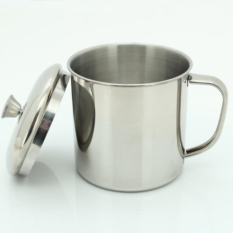 AnYi Stainless Steel Student Mugs with Lids (10-Pack)