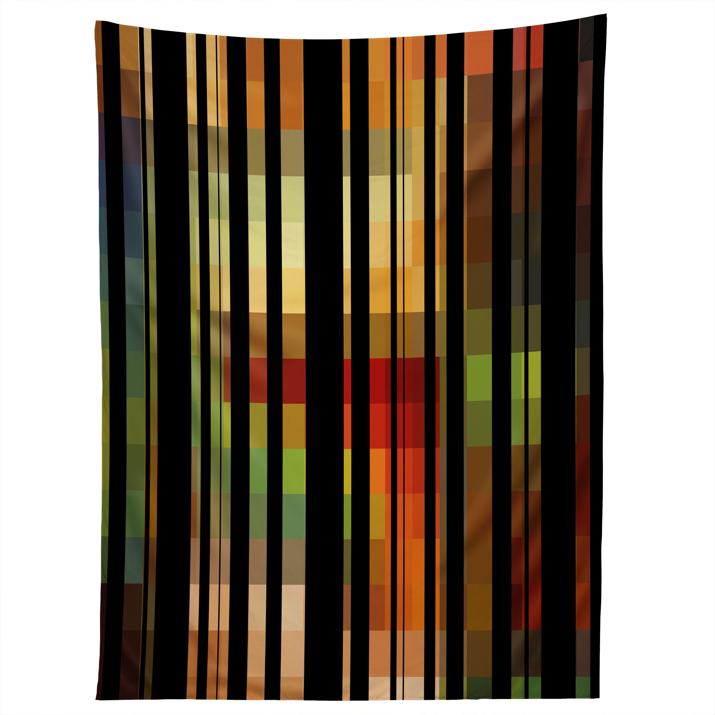 BLACK STRIPES 1 FORGOTTEN PROMISE tapestry 75x100 чёрный