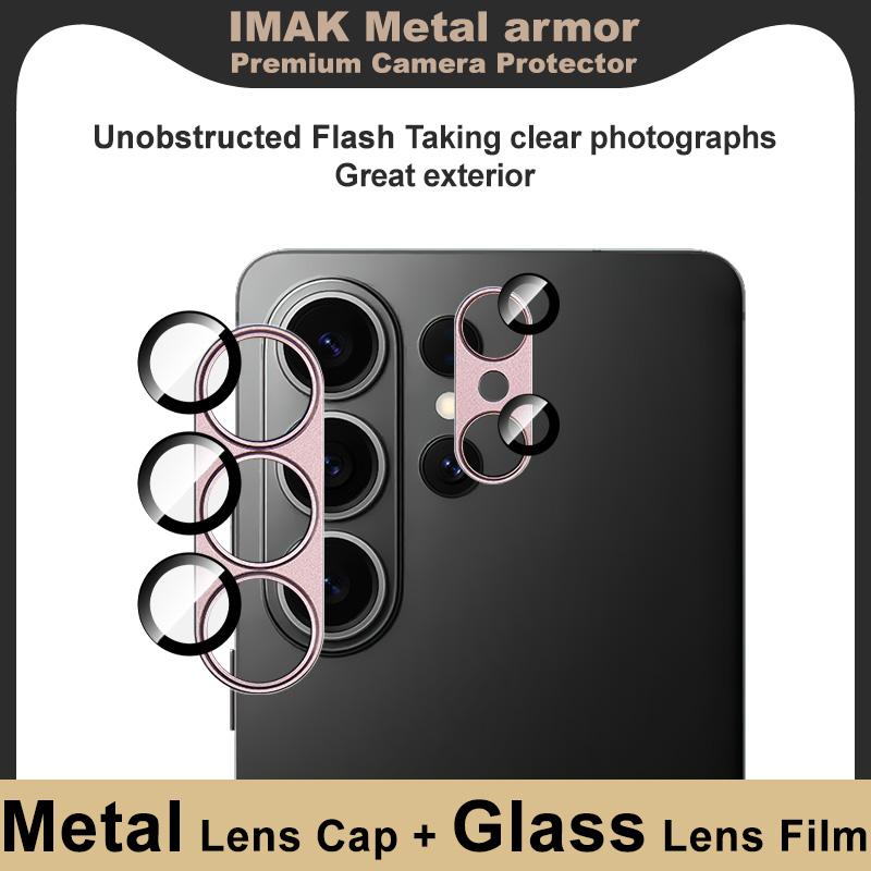Für Samsung Galaxy S26 Ultra Plus 5G Glas IMAK Metal Armor Premium Kameraschutz